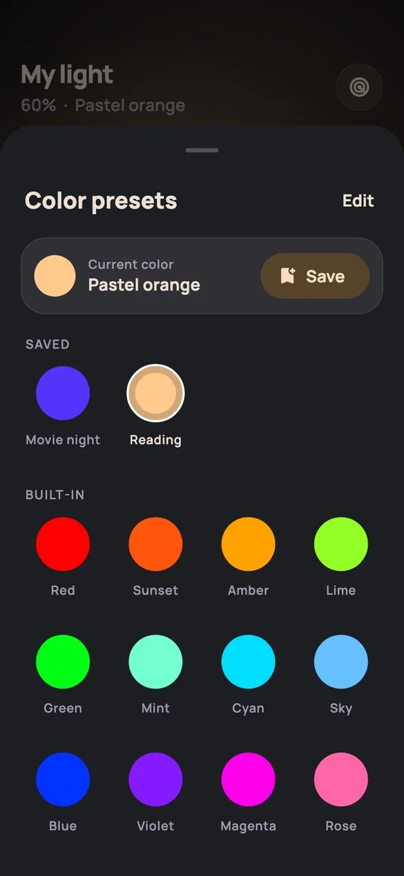 lumen, screen 5